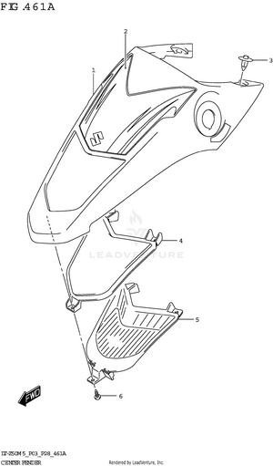 Center Fender Schematic
