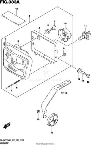Headlamp Schematic