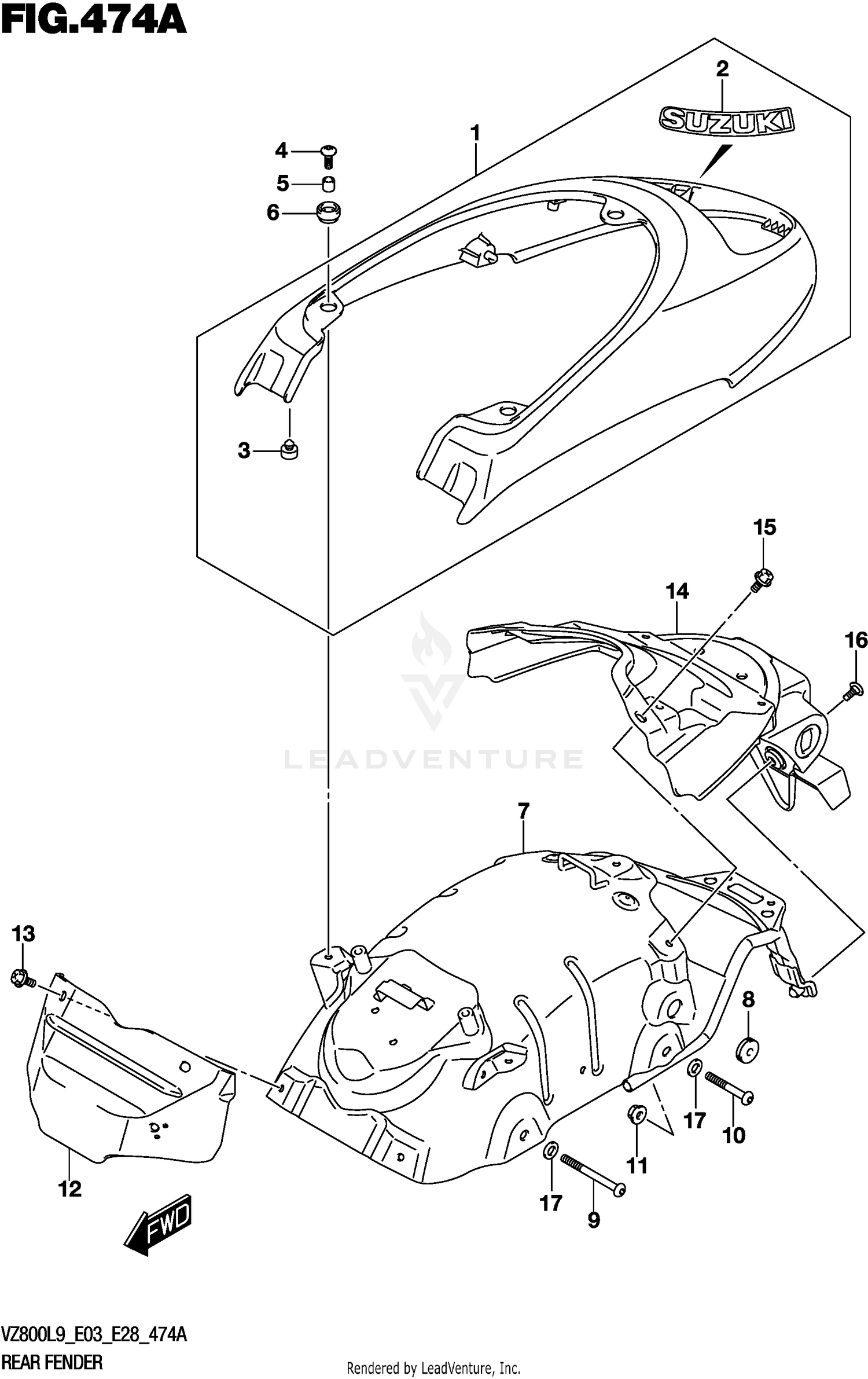 REAR FENDER