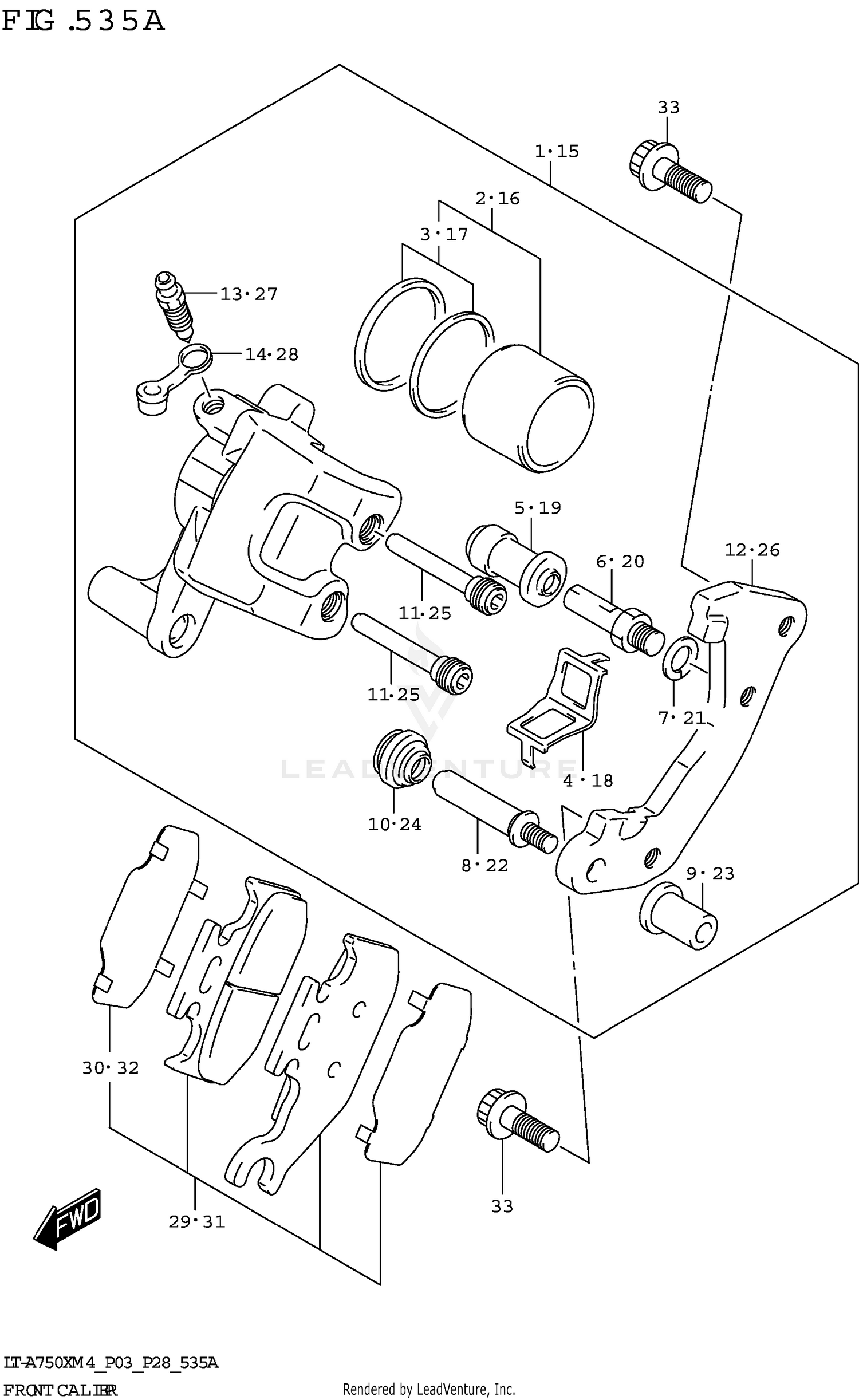 FRONT CALIPER