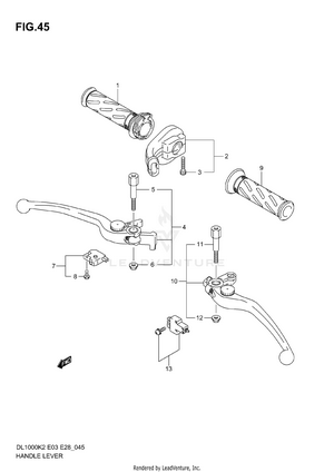 Handle Lever Schematic