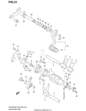 Gear Shifting Schematic