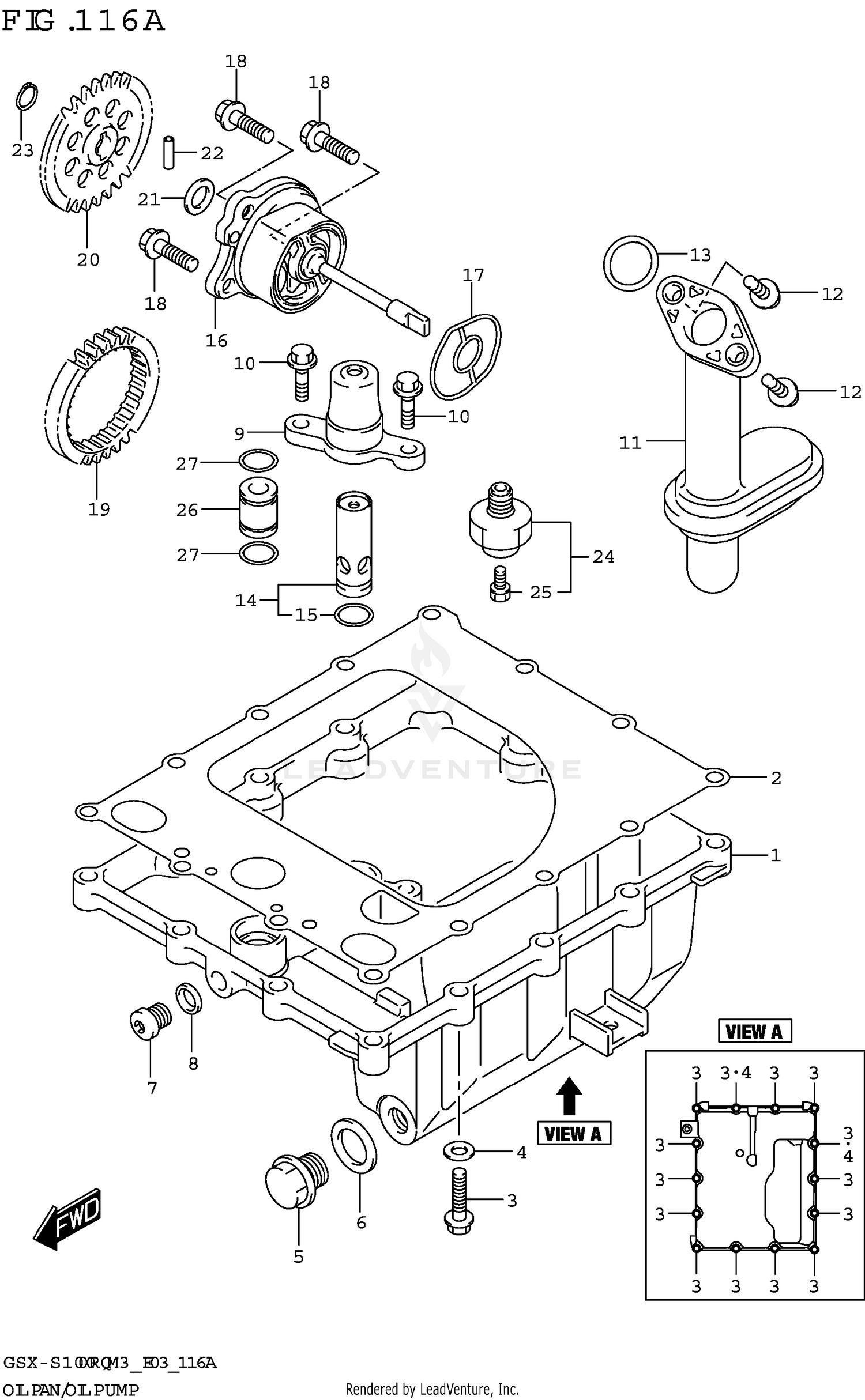 OIL PAN/OIL PUMP