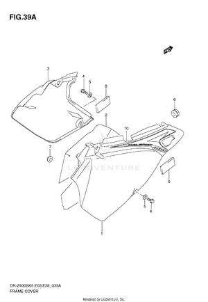 Frame Cover (model K9) Schematic