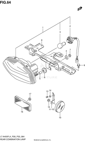 Rear Combination Lamp (lt-a400fl4 P28) Schematic