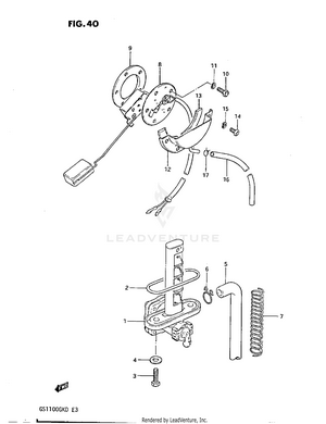 Fuel Cock Schematic