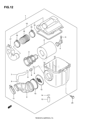 Air Cleaner Schematic