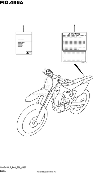 Label (rm-z450l7 E03) Schematic