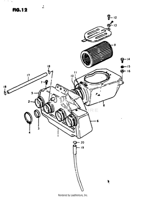 Air Cleaner Schematic