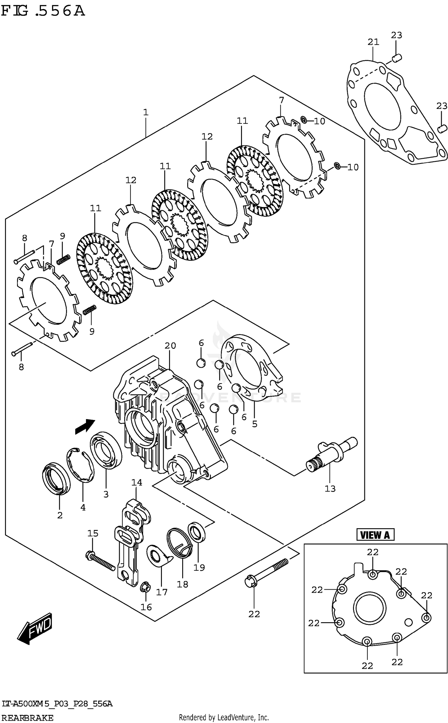 REAR BRAKE