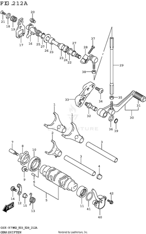 Gear Shifting Schematic