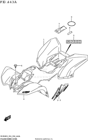 Frame Center Cover Schematic