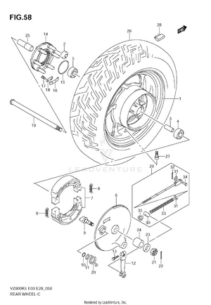 Rear Wheel Schematic