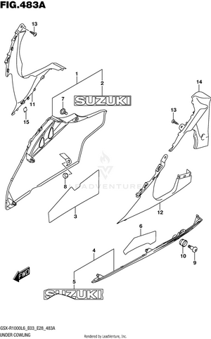 Under Cowling Schematic