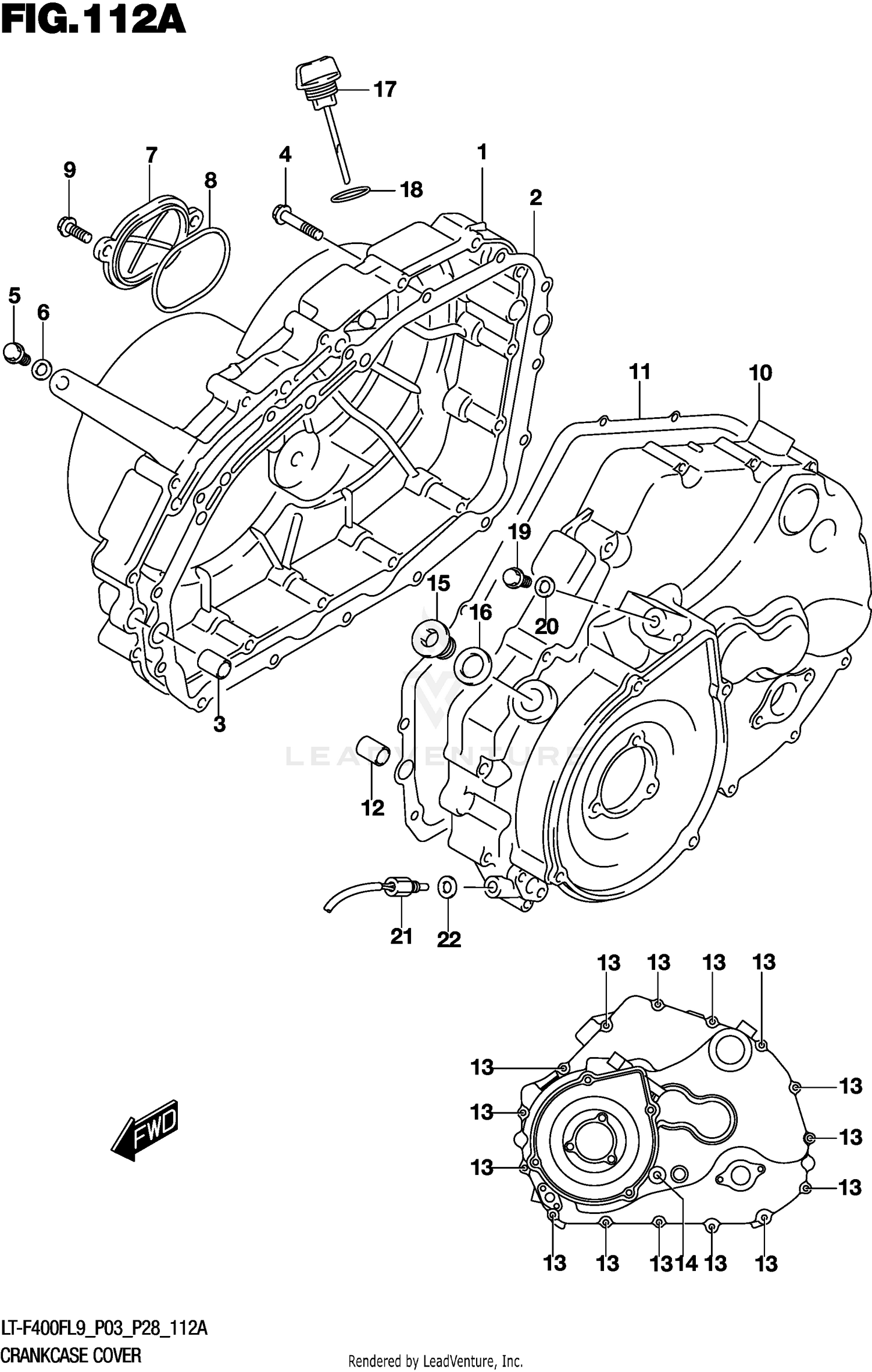 CRANKCASE COVER