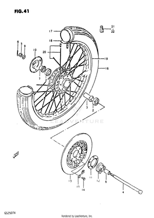 Front Wheel Schematic