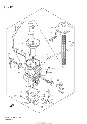 Carburetor (ls650l1 E28) Schematic