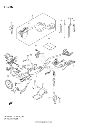 Wiring Harness (e28) Schematic