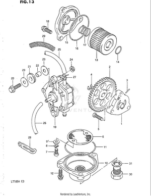 Oil Pump - Fuel Pump Schematic