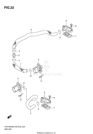 Second Air (e33) Schematic