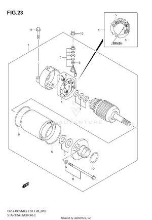 Starting Motor Schematic