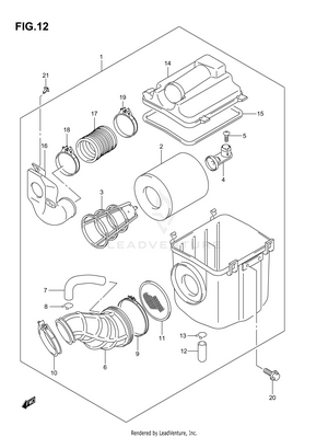 Air Cleaner Schematic