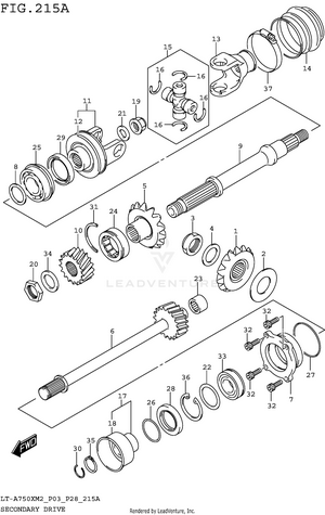 Secondary Drive Schematic