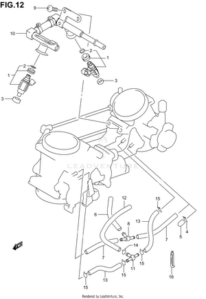 Fuel Delivery Pipe Schematic