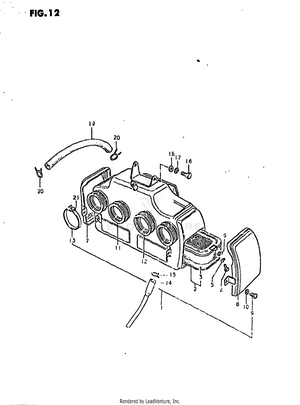 Air Cleaner (model T) Schematic