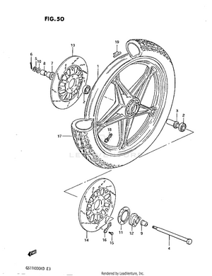 Front Wheel Schematic