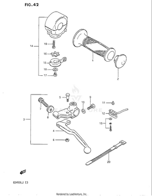 Left Handle Switch Schematic