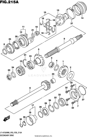 Secondary Drive Schematic