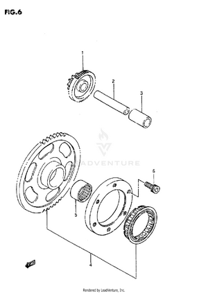 Starter Clutch Schematic