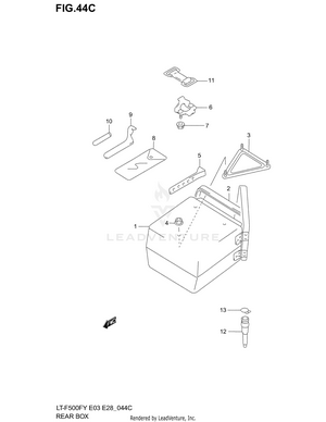 Rear Box (model W/x/y) Schematic