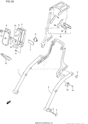 Frame Handle Grip Schematic