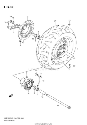 Rear Wheel Schematic