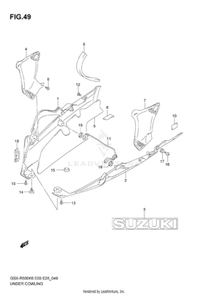 Under Cowling Schematic