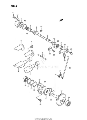 Exhaust Valve (model K) Schematic