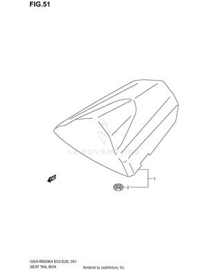 Seat Tail Box (model K4) Schematic