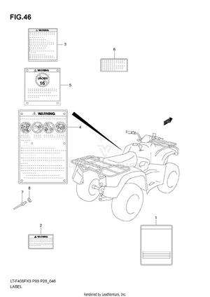 Label (model K3) Schematic
