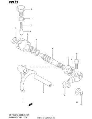 Differential Lock Schematic