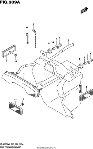 Rear Combination Lamp Schematic