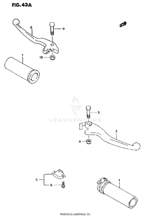 Handle Lever (model S/t) Schematic