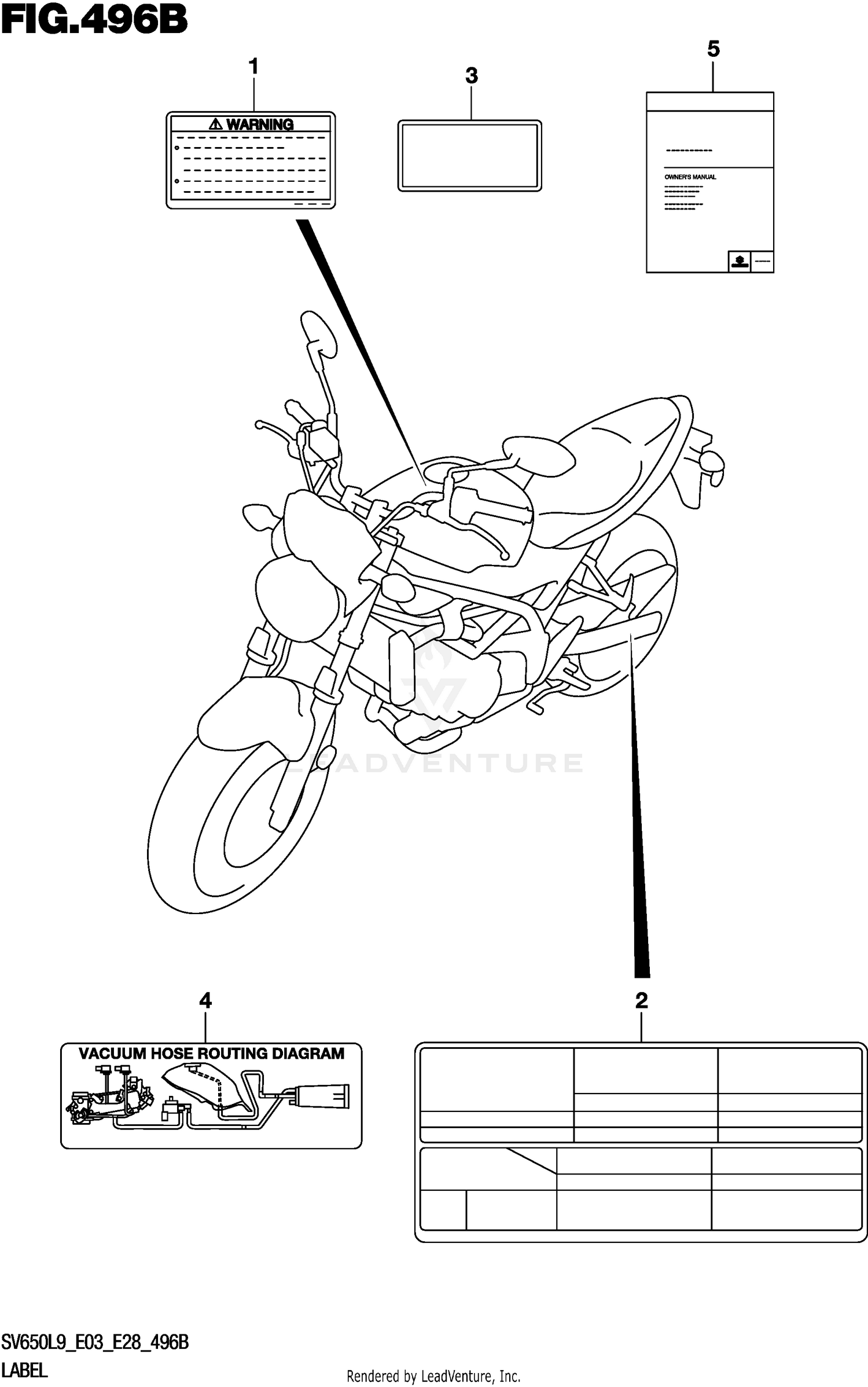 LABEL (SV650L9 E33)