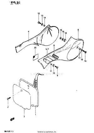 Frame Cover (model Z) Schematic