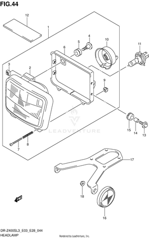 Headlamp Schematic