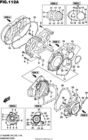 Crankcase Cover Schematic