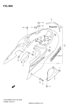 Frame Cover (model K5) Schematic