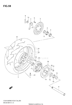 Rear Wheel Schematic