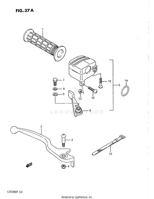 Right Handle Switch (model M/n/p) Schematic